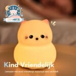 Kinder Nachtlampje Kat met Aanraaksensor - Slaap Maatjes - Afbeelding 4