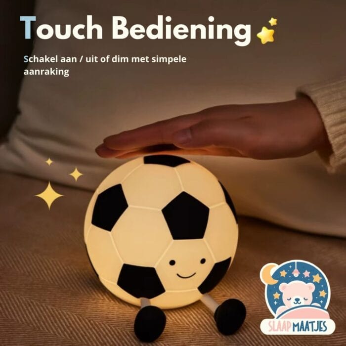 Touchbediening van voetbal lamp